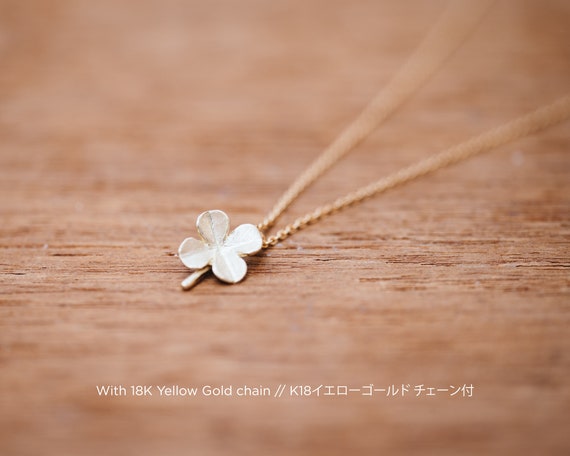 Clover Pendant K Japanese Jewelry Four Leaf Clover   Etsy Canada