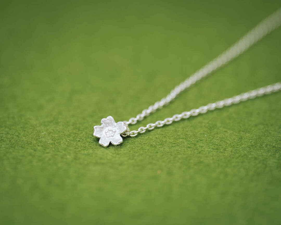 Buy Sakura SILVER Necklace - Cherry Blossom - Japanese Jewelry