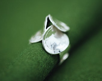 Potato chips ring - adjustable ring -  Gift for girlfriend - gift for her - japanese design - hypoallergenic