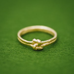 18K Gold Enmusubi wedding ring #2 - Knot ring - Japanese knot  - 18k ring Platinum - Japanese ring - Wedding rings - hypoallergenic