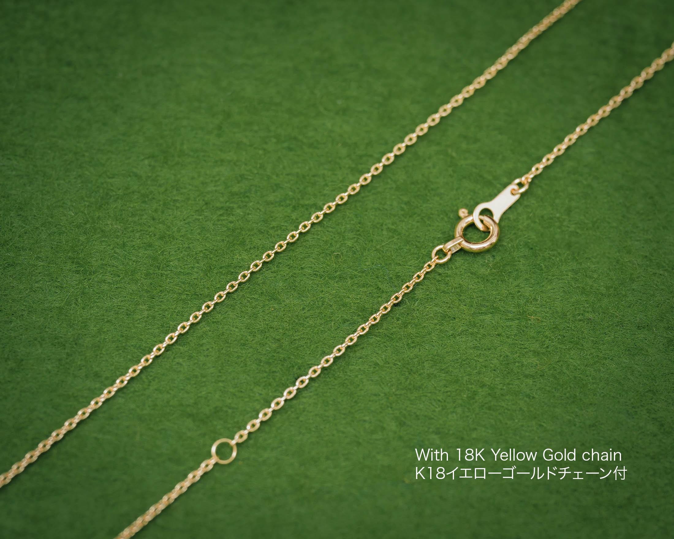 18K ゴールド クローバー ペンダント - 日本のジュエリー - 四つ