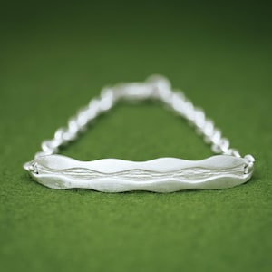 Tatewaku bracelet - mens bracelet - mens jewelry - silver bracelet - Japanese bracelet - free shipping
