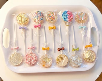 Decorazioni per torte a forma di lecca-lecca