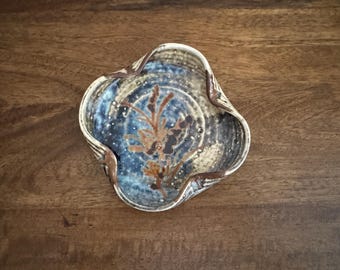 Vintage Australian Studio Pottery Trinket Dish | Jewellery Dish