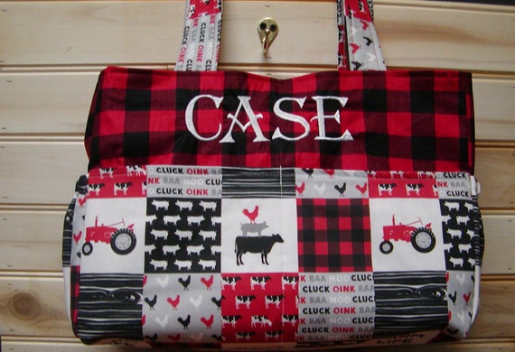 farm diaper bag