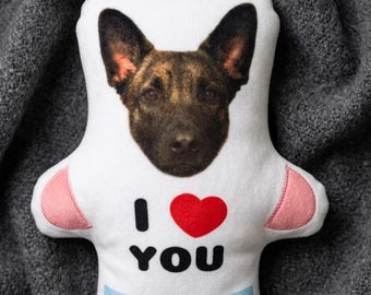 Personalized Face Pillow, Custom Photo Pillow, Funny Pet Pillow, Girlfriend Boyfriend Gift, Velvet Photo Cushion, Birthday Gift, Home Decor