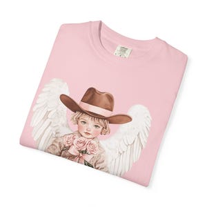 Western Cowgirl Angel Comfort Colors T-Shirt image 15