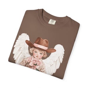 Western Cowgirl Angel Comfort Colors T-Shirt image 9