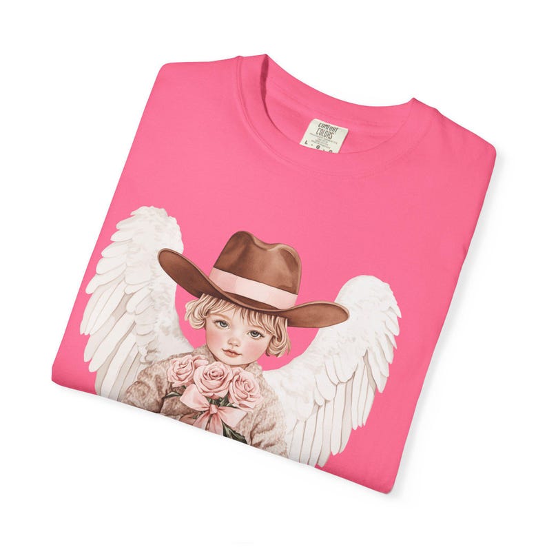Western Cowgirl Angel Comfort Colors T-Shirt image 16