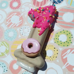Donut birthday, donut candle, donut grow up, donut party, donut, donut decor, birthday candles, cake topper, sprinkles, donut cake, custom