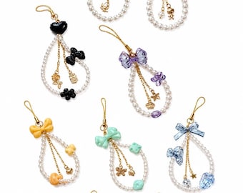Personalized Phone Charm Keychain