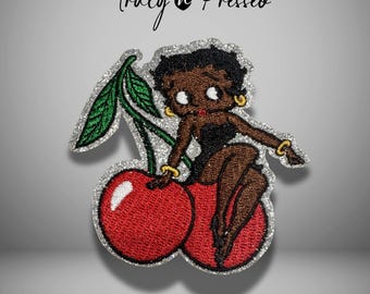Betty B Iron On Patches – Embroidered fashion Applique