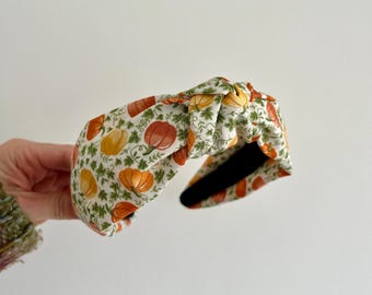 Pumpkin Spice Knot Headband | Halloween | Autumn | Fall