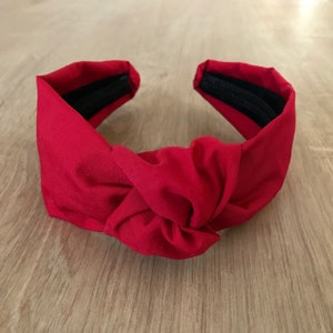 Red Knotted Headband | Valentines | Love