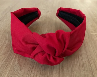 Red Knotted Headband | Valentines | Love