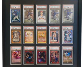 Graded Card Display Frame | UV Protective Acrylic Option