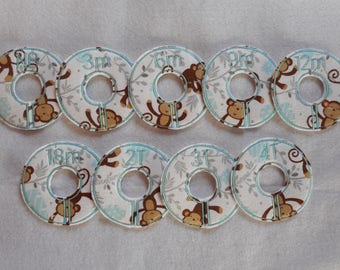 monkey around closet divider set