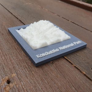 Detailed Kosciuszko National Park 3D Model