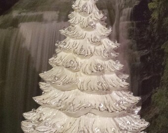 huge 23 24large ceramic christmas tree music box vintage christmas tree table top treeceramic bisqueready to paint ceramic u paint - White Ceramic Christmas Tree huge 23 24large ceramic christmas tree music box vintage christmas tree table top treeceramic bisqueready to paint ceramic u paint - White Ceramic Christmas Tree