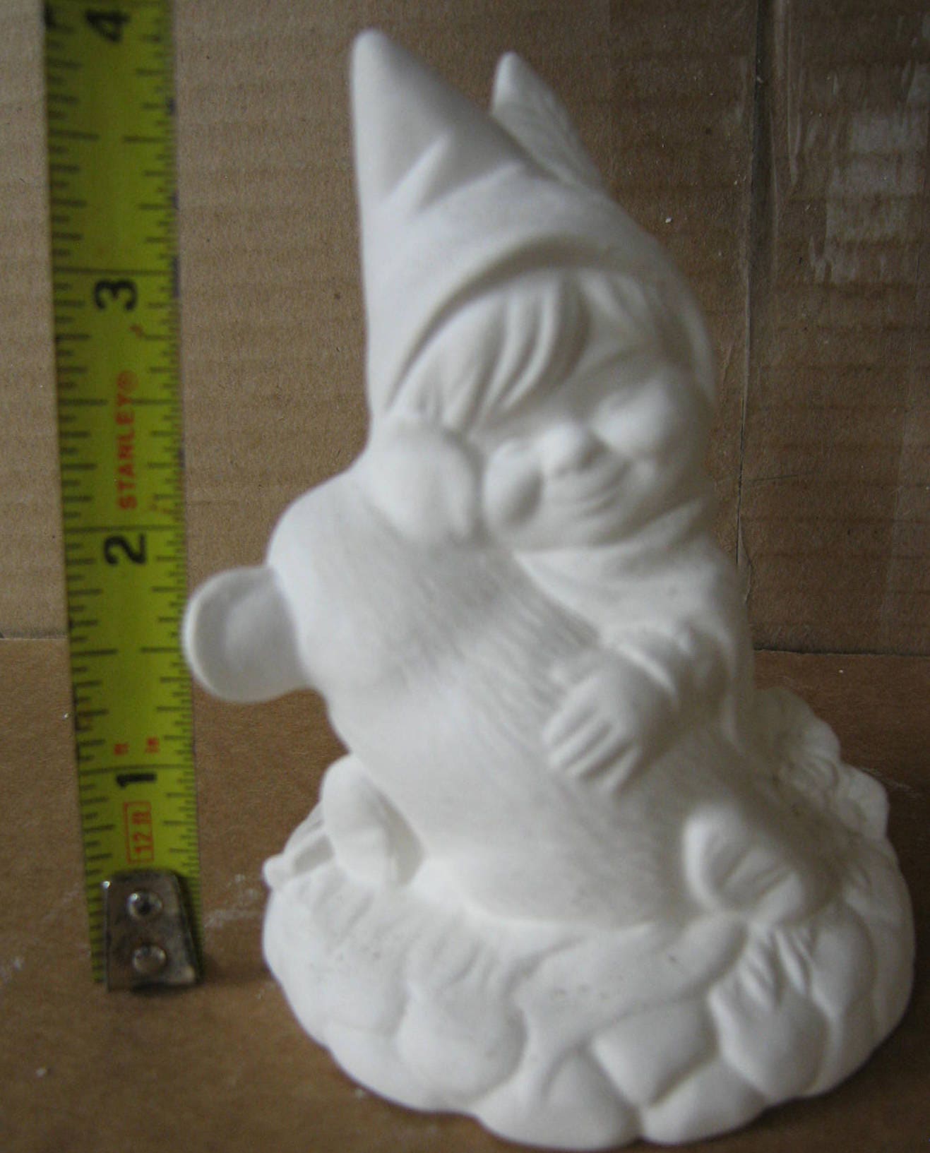 Ceramic Bisque You Paint, Choice One, Alberta, Garden Gnome, Yard
