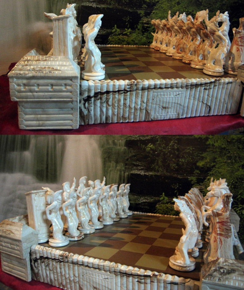 Awesome Cowboy and Indian Chess Set Western Chess set Wild Etsy