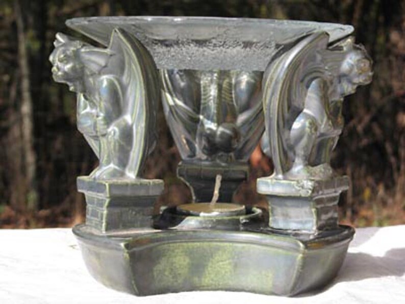 Gargoyle Potpourri burner demon incense burner oil burner Etsy