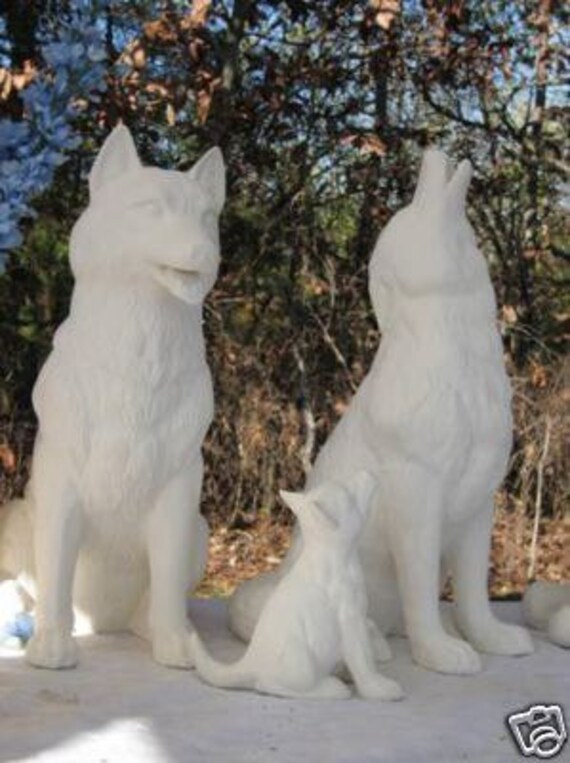 Huge Realistic Wolf Howling Garden Statue Yard - Howling Wolf Garden Statue Huge Realistic Wolf Howling Garden Statue Yard - Howling Wolf Garden Statue