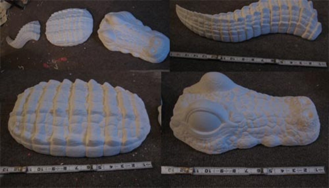 Awesome HUGE Alligator Yard Ornament Stepping Stones Etsy