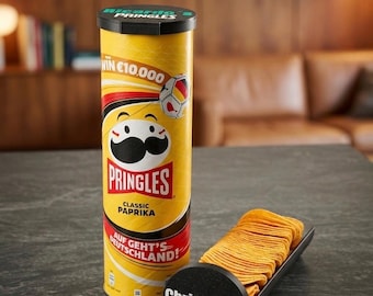Dispensador de Pringles personalizado con nombre | Elevador de snacks | Idea de regalo única para gamers y amantes de los snacks | Dispensador | Accesorios