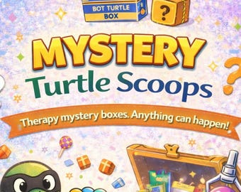 Mystery Turtle Scoops: Occupational Therapy Treatment Boxes, Gamified Surprise Accessories