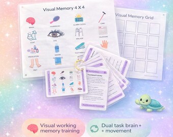 BOT Turtle Box™ Visual Memory Grid - Cognitive Therapy Tool