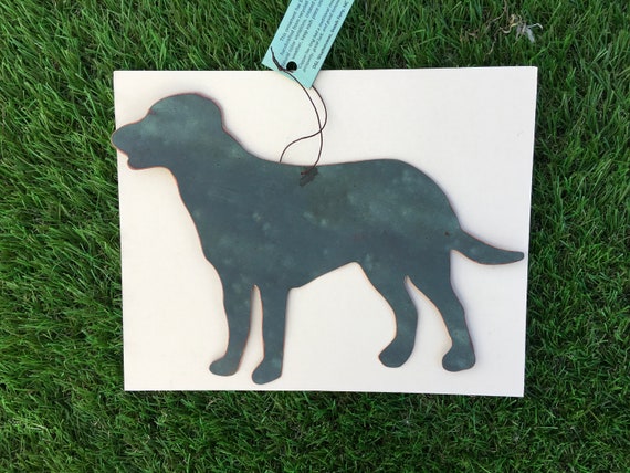 Dog Handcrafted Out Of Recycled Copper Large Ornament Lab Ornaments Accents Home Living Home Decor Hamaguri Co Jp