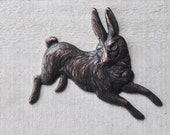 Wild Hare Brass Stamping, Machinist Patina