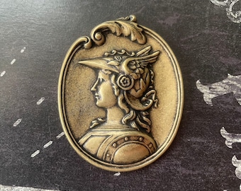 God Mercury, Hermes, Brass Stamping, Brass Ox