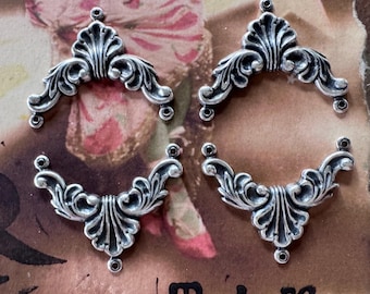 Boucles D'Oreilles Argent Sterling Massif