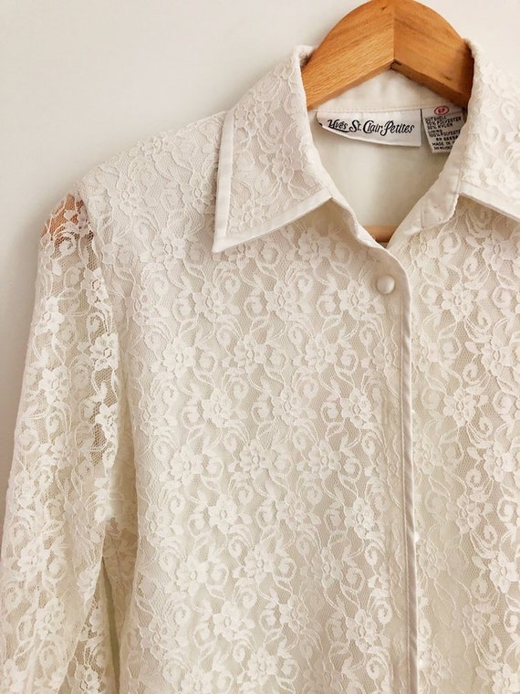 80's lace jacket - image 6