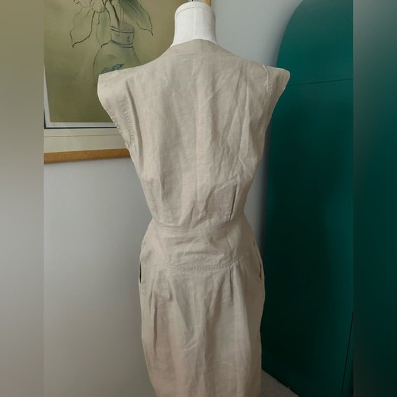 Vintage Gitano Khaki Dress - image 3