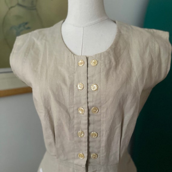 Vintage Gitano Khaki Dress - image 6