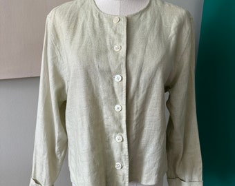 Compagnie Internationale Express Linen Jacket