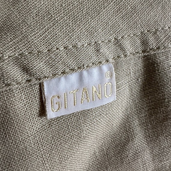 Vintage Gitano Khaki Dress - image 4