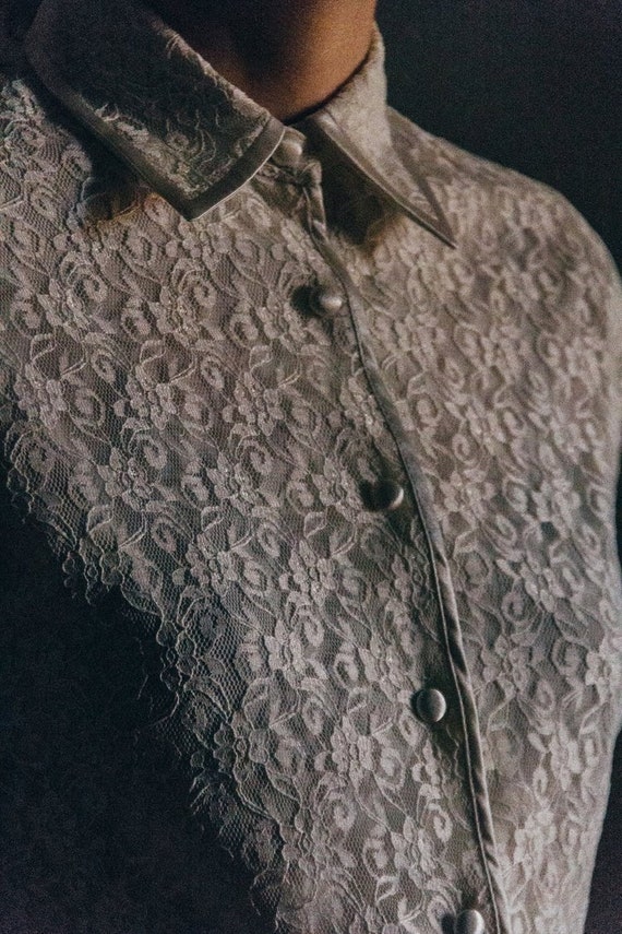 80's lace jacket - image 2