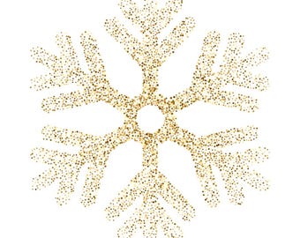 Luxe Foil Glitter Snowflakes Digital Backgrounds | Winter Holiday Sparkle | Instant Download | 10 Pack