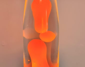Vintage 1999 Silver Starship Rocket Lava Lamp With Box Model 5621