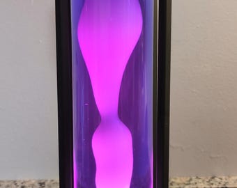 Blackberry Aurora 14.5" Lava Lamp Custom Refurb