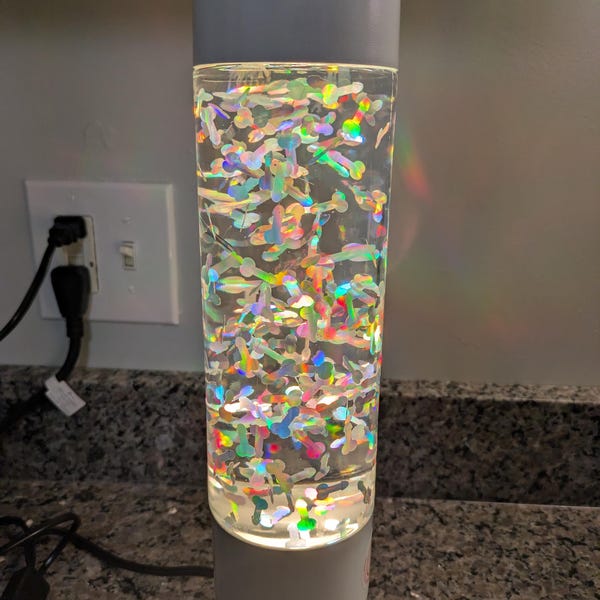 Vibrant Anatomy 15.3" Glitter Lamp Custom