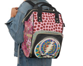 Grateful Dead Backpack - Dancing Bears Embroidered Dancing Bears