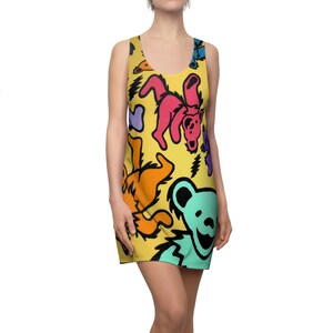 green emerald velvet dress Grateful Dead Dress