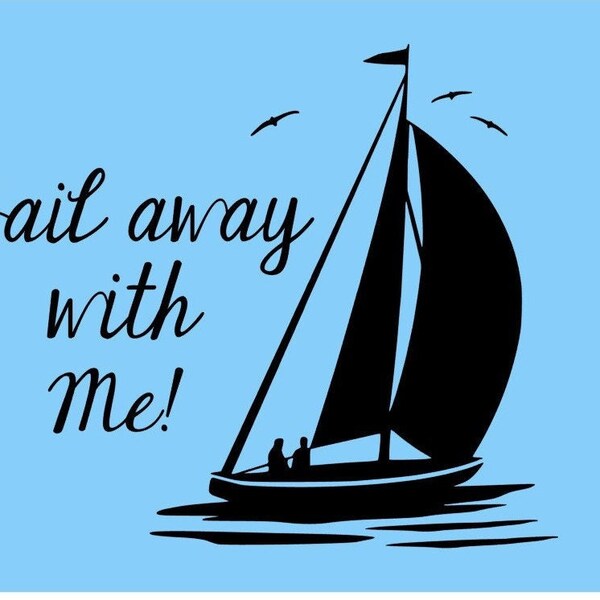 Sail Away With Me Etsy