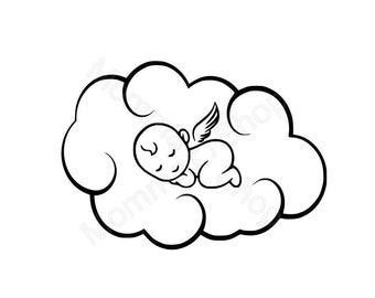 Download Baby Angel Svg Etsy