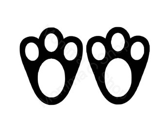 Download Bunny Feet Svg Etsy